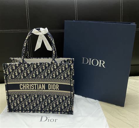 mini dior book tote grey|christian dior book tote 2021.